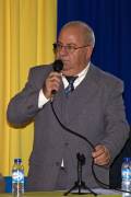 Manuel Alfaiate discursa.