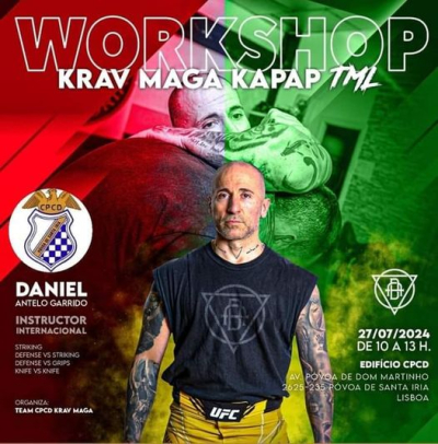 Workshop Krav-maga Kapap TML com o Instrutor Internacional Tml Daniel Antelo