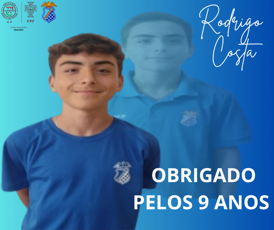 Obrigado Rodrigo Costa
