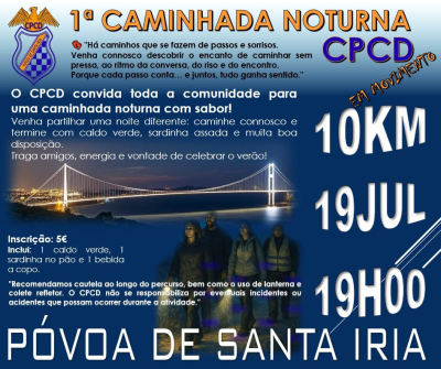 1ª Caminhada Noturna