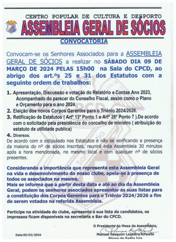 Convocatoria